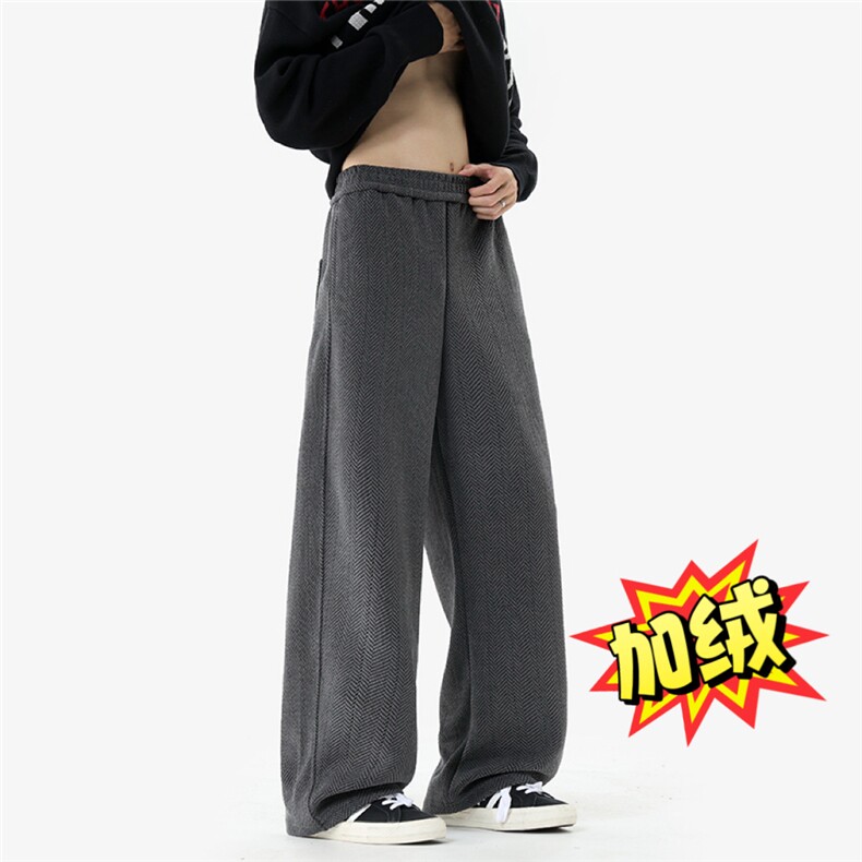 2025秋季重磅斑马纹肌理感休闲裤XZ806-CK25157加绒-特P49控88，男装卫衣，四季星座806