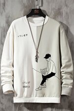 2021春装新款潮流宽松卫衣男装韩版帅气打底上衣DS982T，男装卫衣，电商A102