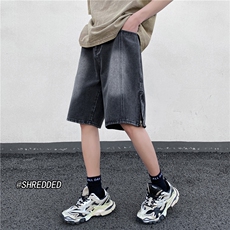 夏季新款泥巴黄牛仔短裤高街百搭休闲五分裤B315-K23219-p45控58，男装牛仔裤，电商B315