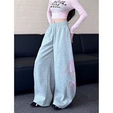 潮流气质日系新款时尚ins流行简约慵懒休闲长裤百搭原宿文艺，男装休闲裤，星座1210-1