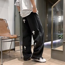 牛仔裤男夏季潮大码休闲裤子N1019P42，男装牛仔裤，星座1116-2