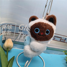 抱鱼猫挂件
