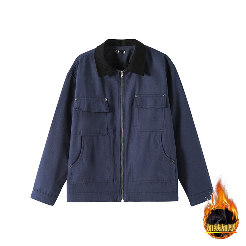 A178  JK005JR  特P100  冬季美式底特律工装夹克加棉外套棉服图片