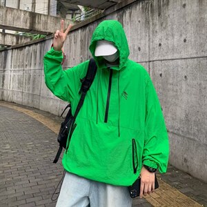 潮流夹克潮男休闲时尚外套防晒衣薄款HY83P34图片
