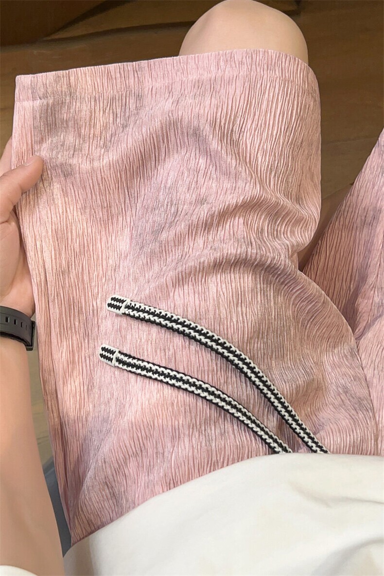！2026夏季新款男士冰丝短裤潮牌宽松脏脏五分裤DK329特P30,男装休闲裤,电商B220