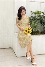 碎花连衣裙，女装连衣裙，卡娜品位