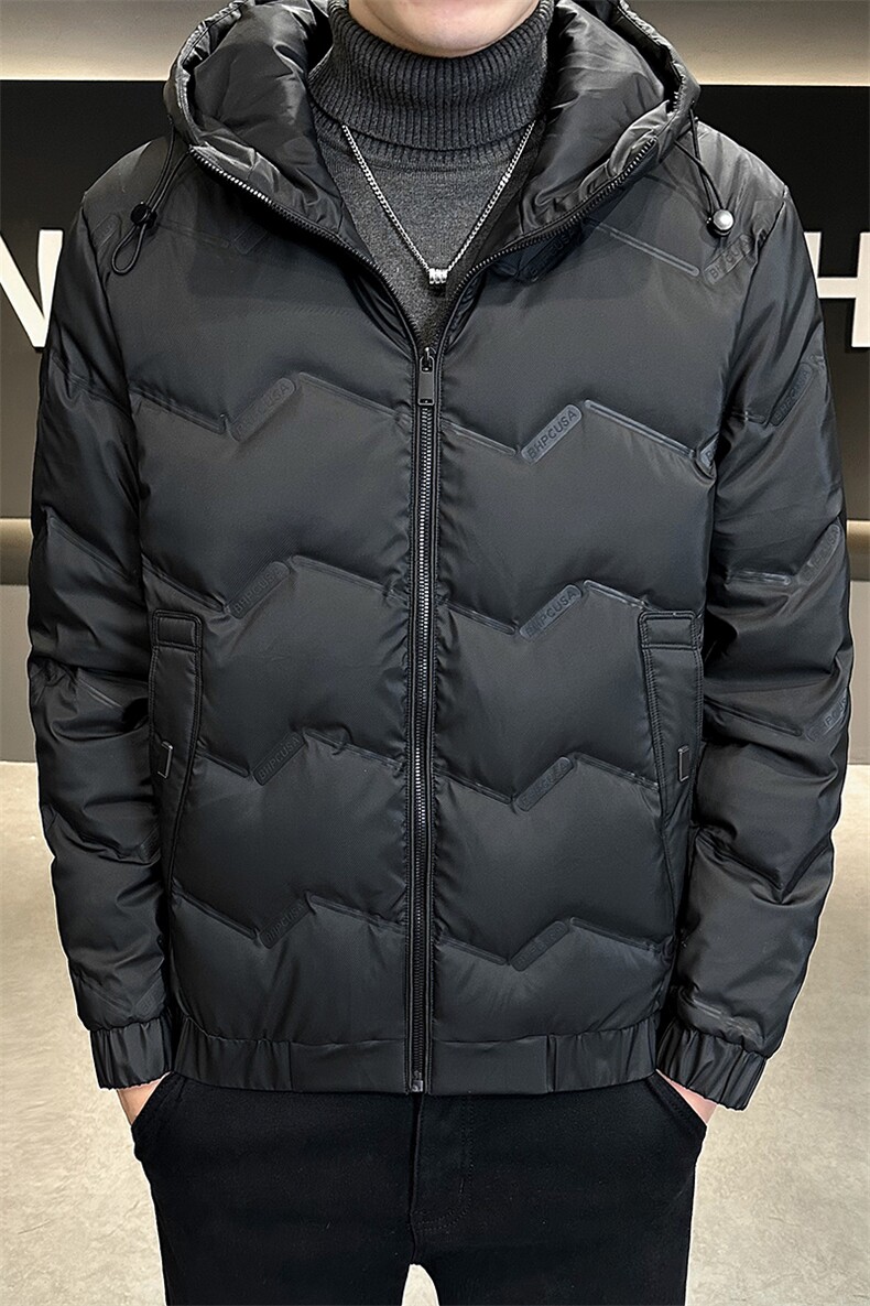 AK87885钱塘2020-3冬季厚款时尚休闲百搭简约中年男士羽绒服P155,男装羽绒服,钱塘207-3