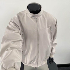 HY205LL-特P69cleanfit飞行夹克男春秋设计感棒球服外套，男装夹克，星座1007（原301D）