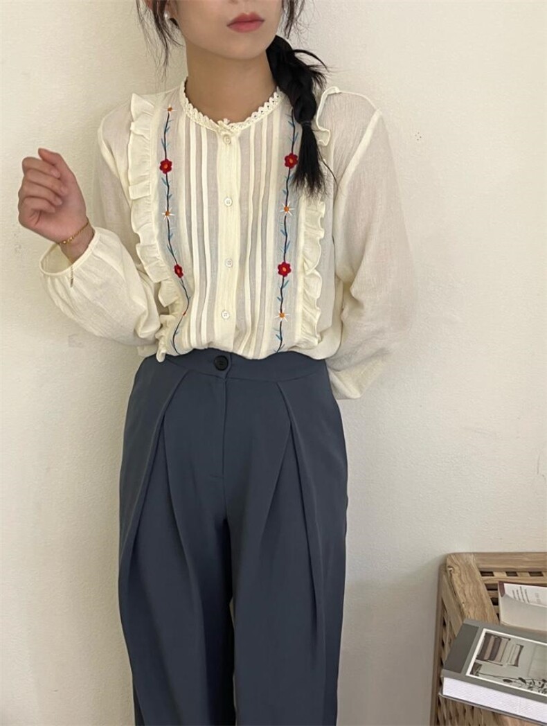 重工刺绣小衫～，其它，DAP