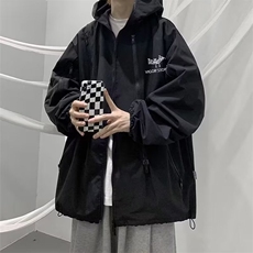 机能冲锋衣棉服男款秋冬季工装棉衣外套美式潮牌连帽棉袄，男装夹克，星座1210-1