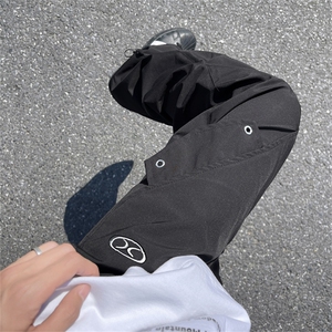 休闲裤子vibe高街潮直筒工装裤潮牌男冲锋裤K04542-P40图片
