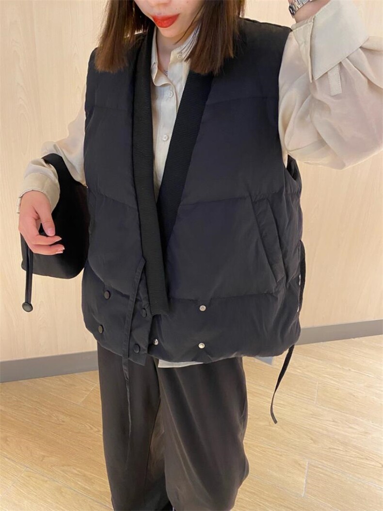 703羽绒马甲，女装马甲，艾辰莉