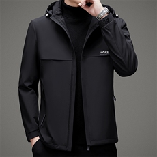 V1005钱塘2020-3羽绒服冬季鸭绒连帽男士冬季外套加厚P170，男装羽绒服，钱塘207-3