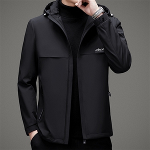 V1005钱塘2020-3羽绒服冬季鸭绒连帽男士冬季外套加厚P170图片
