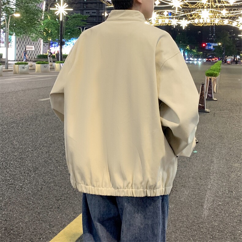 美式复古立领外套男士秋季新款休闲夹克JK02570-P85,男装夹克,星座308B-2