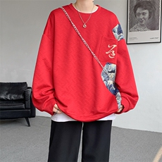 爆！已下单WY10063-P45控78秋冬新款高品质百搭小熊大码卫衣，男装卫衣，电商A059