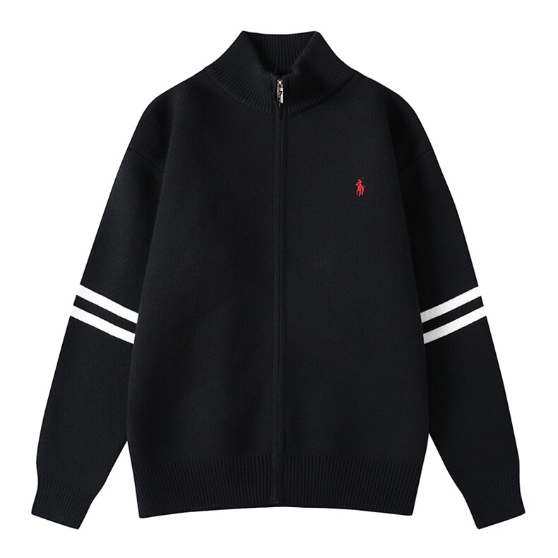 【毛衣基地现货】2025秋季时尚毛衣针织衫立领男士长袖开衫，男装针织衫/毛衣，电商A113