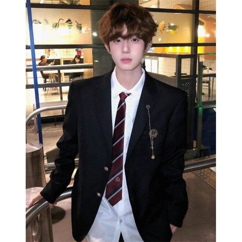 学院风dk制服红西服jk外套休闲痞帅毕业拍照校供西装班服XZ265,男装西服套装,星座1116A（原606A-3）
