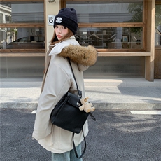 现货新款加厚羊羔毛内胆派克服带毛领25133P235K348，女装短外套，2D035