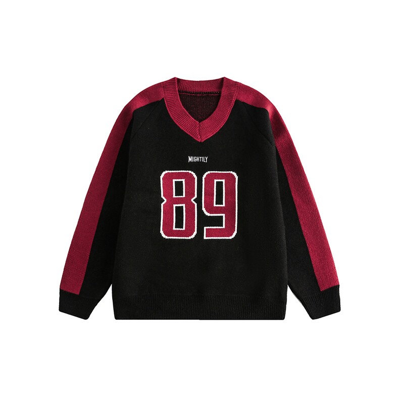 运动休闲V领毛衣--5698128,男装针织衫/毛衣,电商S012（CATTEE）