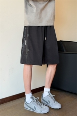 ！2026夏季新款男士宽松直筒五分裤潮牌情侣短裤DK312特P35，男装牛仔裤，电商B220