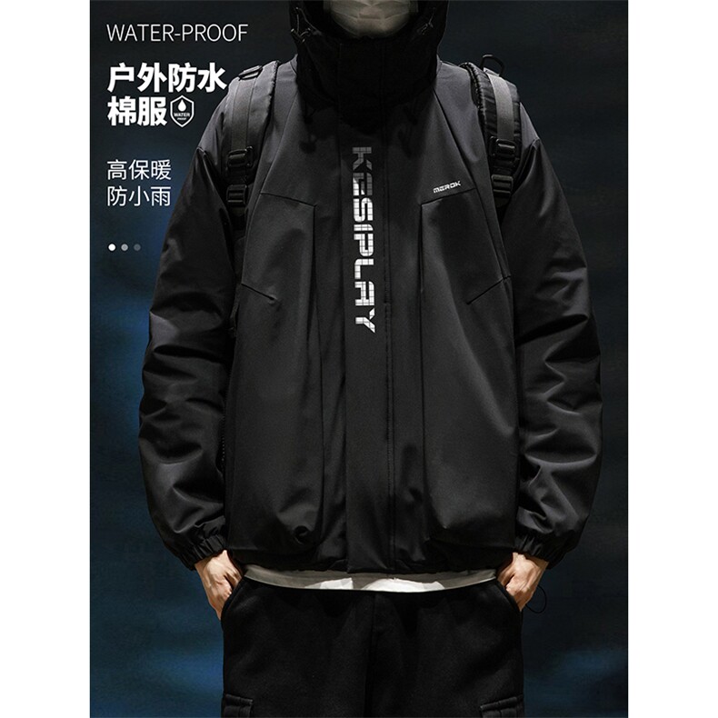 户外棉服DT2263-TP125控价168冬季潮牌印花冲锋棉衣外套男,男装棉衣,电商A102-1