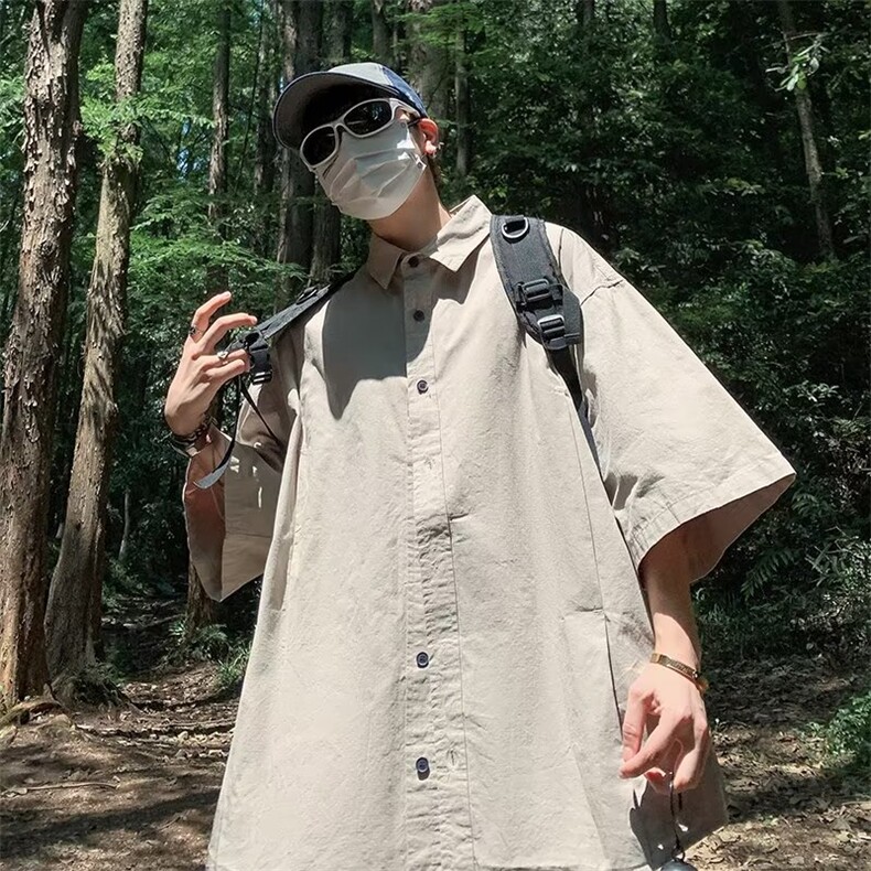 夏季新款衬衫潮流男衬衫CS8P32,男装衬衫,星座1116-2