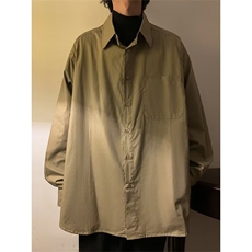 衬衫男潮2023新款潮牌高级感制服上衣男生长袖休闲衬衣CS315P30，男装衬衫，星座1116-2