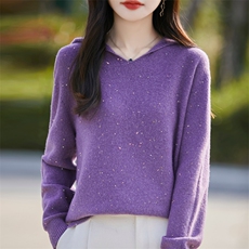 2025新款春秋薄款针织衫初春洋气超好看开春上衣外套，女装针织衫/毛衣，暖娇绒