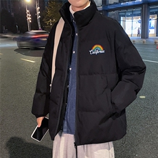 秋冬新款韩版加厚保暖立领宽松棉服外套男MY2052P115控135，男装棉衣，电商A268A