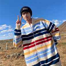 美式毛衣男慵懒风休闲针织衫Y525P55，男装针织衫/毛衣，星座1116-2