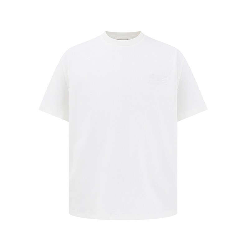 南夏乔装2025夏季新款日系基础款刺绣短袖T恤复古百搭休闲上衣男，男装T恤，电商S006（B521）