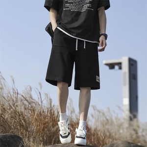 夏季薄款休闲运动服痞帅短裤美式高街潮牌宽松XD1721特批29图片