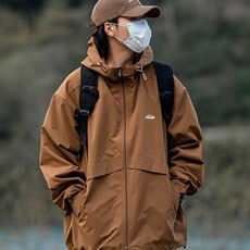 春秋季连帽宽松防水冲锋衣夹克，男装夹克，星座218-1（原230）