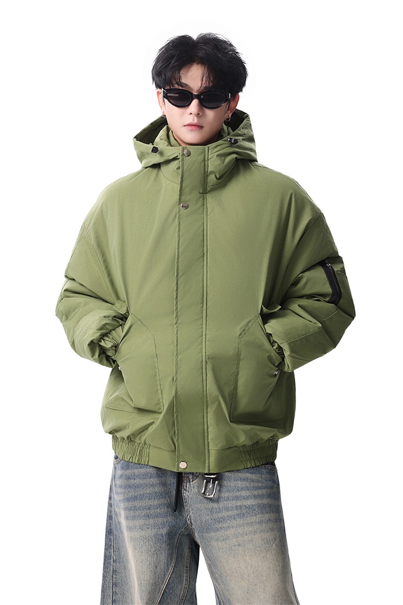 棉服男冬季新款港风宽松连帽棉衣MF9006-P90,男装棉衣,星座214-3