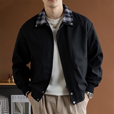 老钱风大码休闲夹克外套8571-P75控159大码元，男装夹克，星座209
