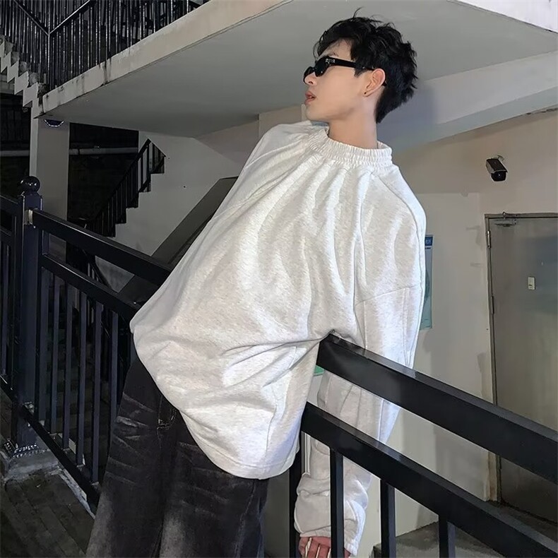 高街卫衣男韩版潮流个性帅百搭2023冬季新款ins宽松外套WB169-P57,男装卫衣,星座412-3