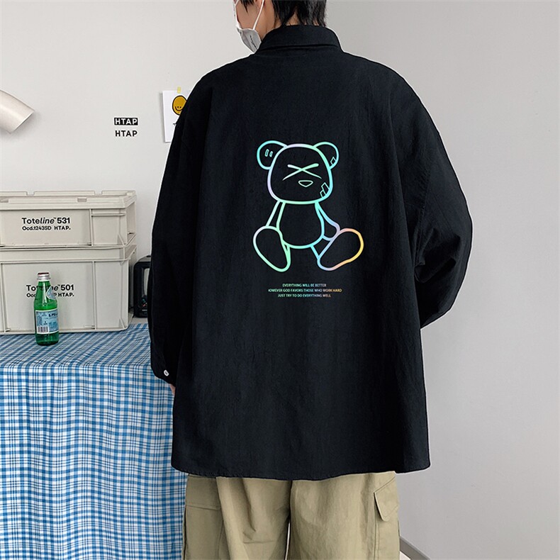 CS15139-P38长袖衬衫男士大码宽松衬衣男寸衫男寸衣,男装衬衫,电商A040