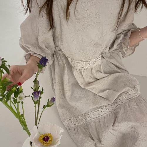 八角花高品质连衣裙，女装连衣裙，TVMV(4F)