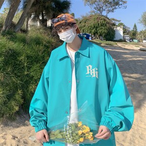！22秋季新款宽松大码港风Rh夹克外套JK1675-P50控68图片