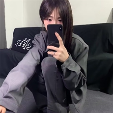 春秋款美式翻领夹克短款垫肩外套，男装夹克，星座410-7