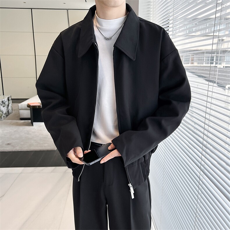 现货Cleanfit韩版潮男设计感行政夹克双层斜纹复合高街风，男装夹克，星座218-1（原230）