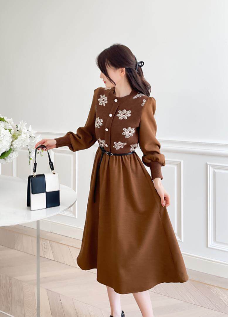 秋装新款连衣裙，女装连衣裙，琴菲儿