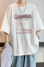 已注册/夏季内景纯棉短袖T恤男新款大码宽松圆领体恤衫DT9655/P25，男装T恤，电商B316