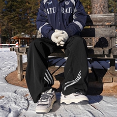 K70090JR-尺码M-3XL-P58-X98-成分：100聚酯纤维-雪景，男装休闲裤，电商A310