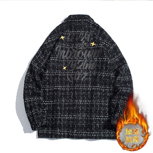 1白底小香风衬衫大码M-5XL情侣潮长袖衬衫男CCS8019P45加绒P55,男装衬衫,星座226-2