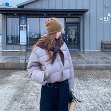 慵懒简约小个子羽绒服+送披肩P315K435，女装羽绒服，2D146