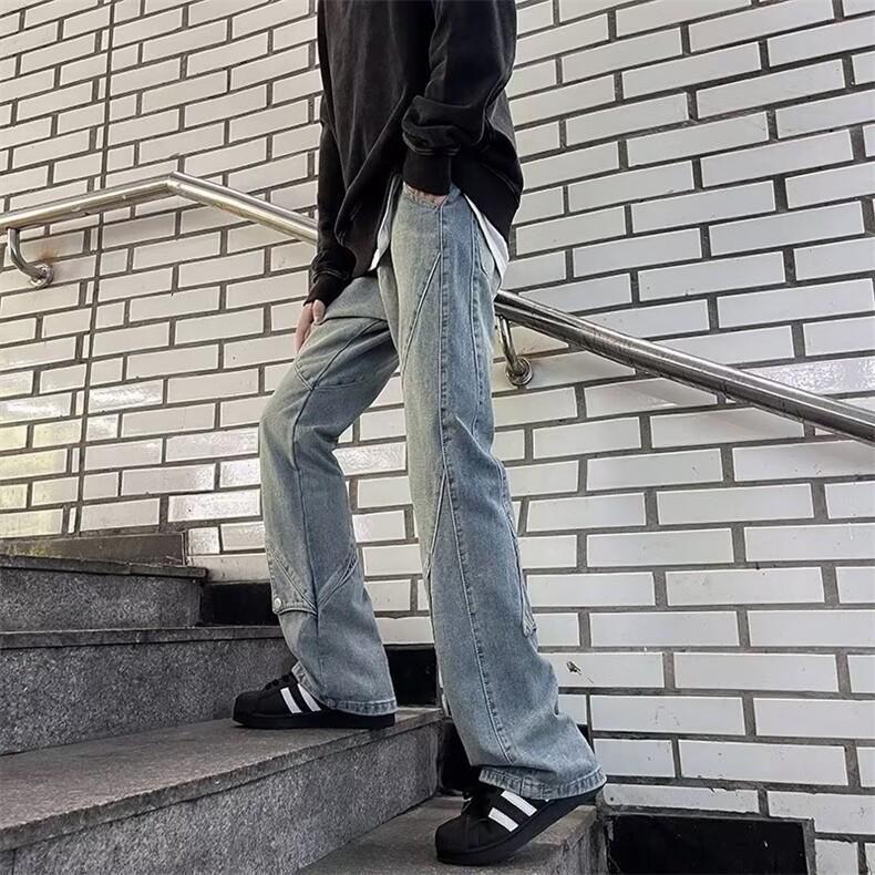 美式牛仔裤男款秋季长裤潮NK811P48,男装牛仔裤,星座1116-2