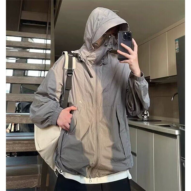 现货防晒衣男生夏季薄款潮流高街户外旅游防晒服外套WL92577-P45，男装防晒衣，星座1008