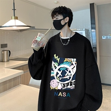 半高领毛衣男士大码针织衫男毛线衣男M18275-P45加绒款-P65，男装针织衫/毛衣，电商A040